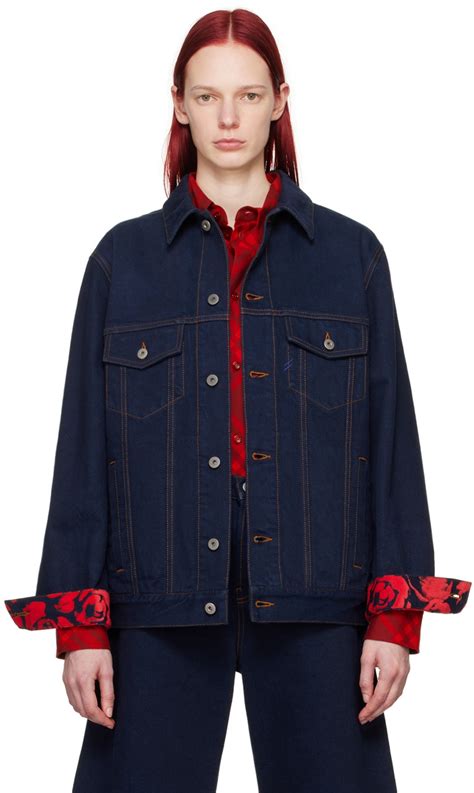 Burberry indigo denim jacket